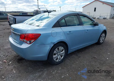 2012 Chevrolet Cruze Ls z USA, uszkodzony, nr VIN 1G1PC5SH3C7174431